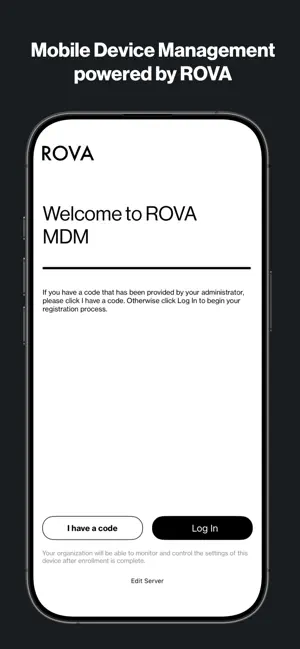Rova mdm screenshot 1