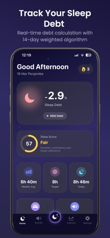 Sleep Debt: Sleep Tracker Screenshot 1 of 5