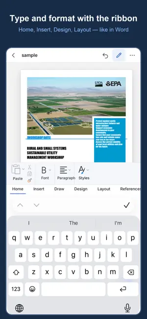 SumDoc — DOCX Document Editor screenshot 3