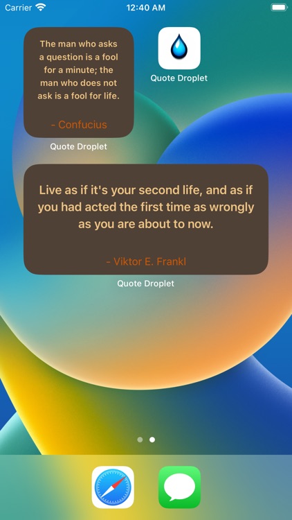 Quote Droplet - Daily Quotes screenshot-3