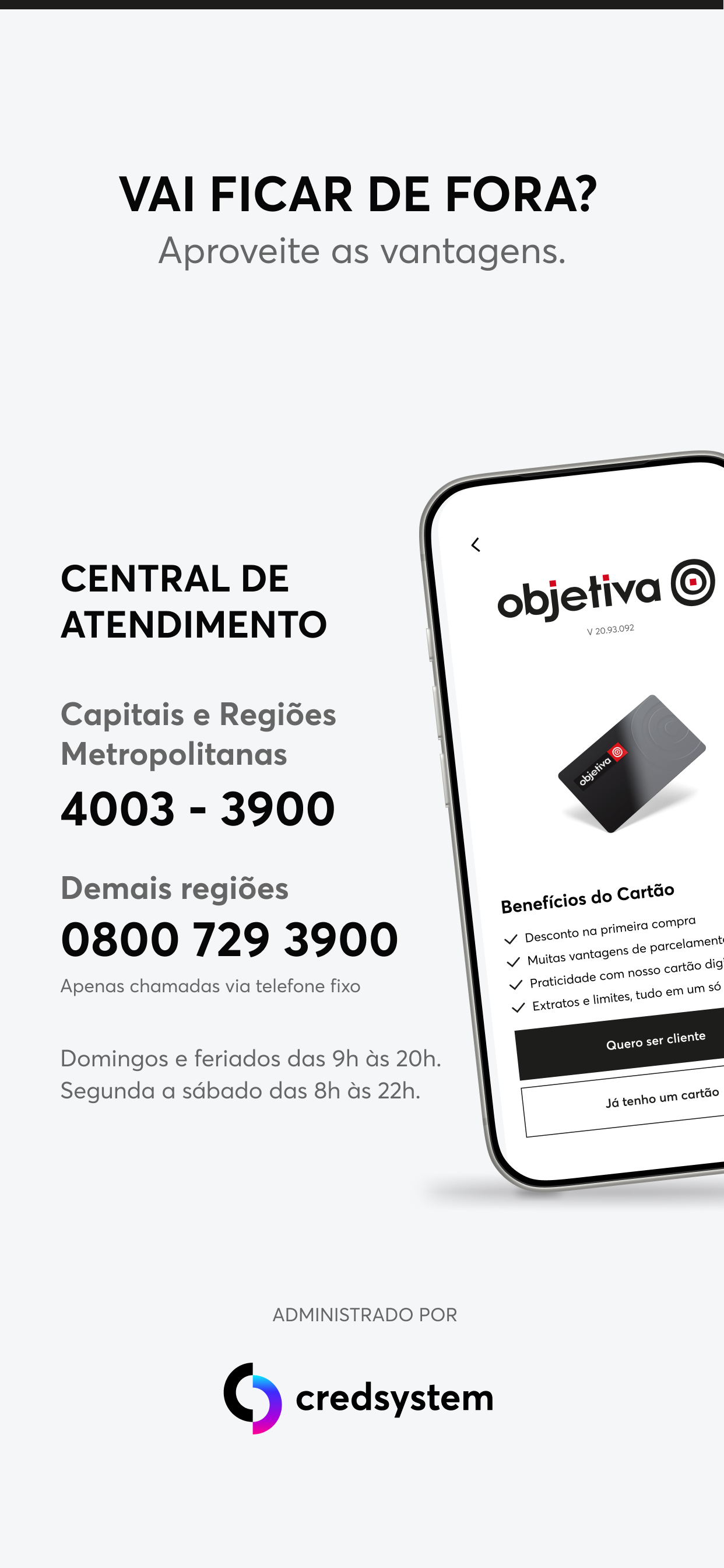 Cartão Objetiva