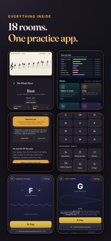 The Whole Horn: Scale Practice iPhone screenshot