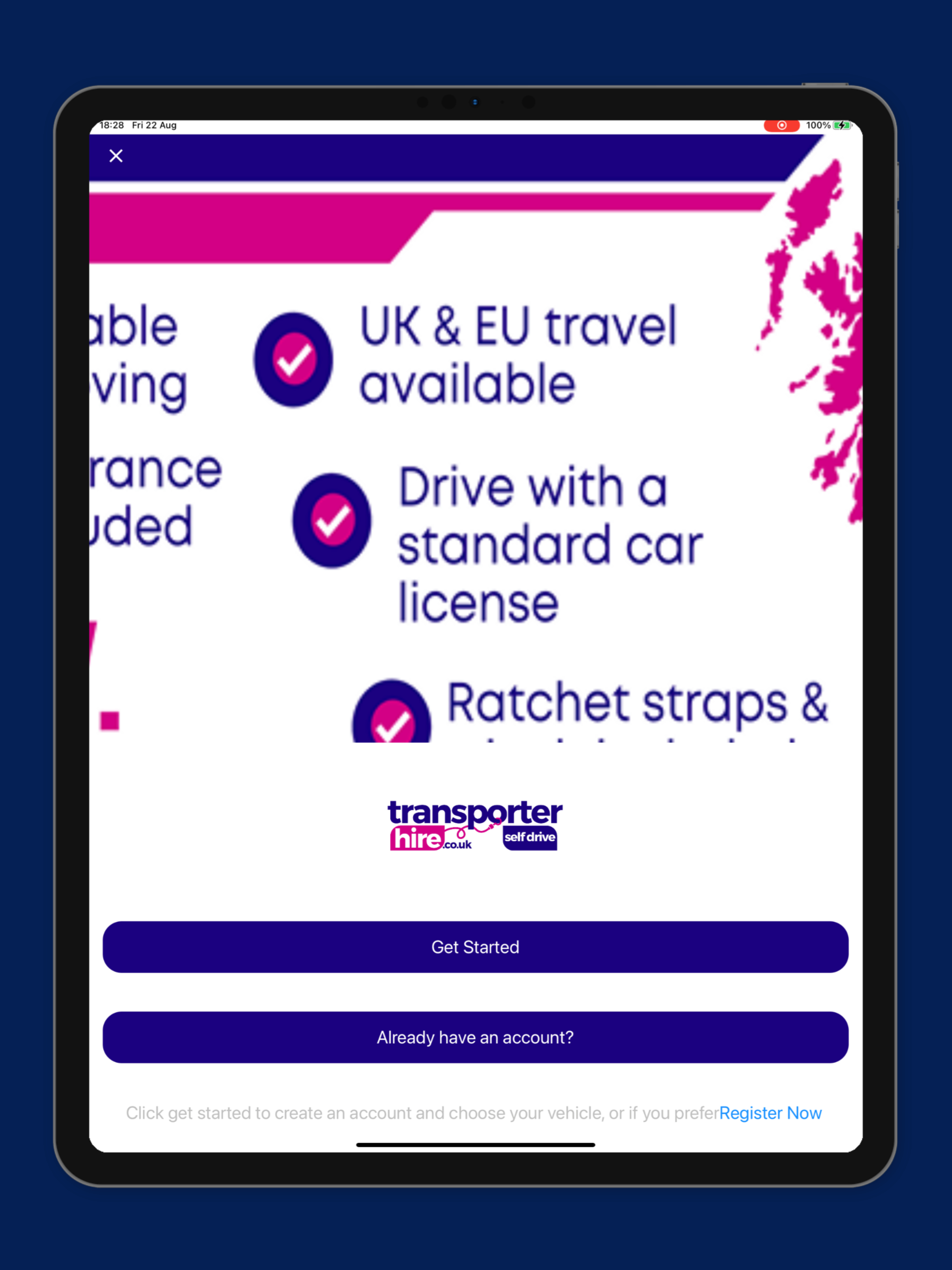 Transporter Hire screenshot 11