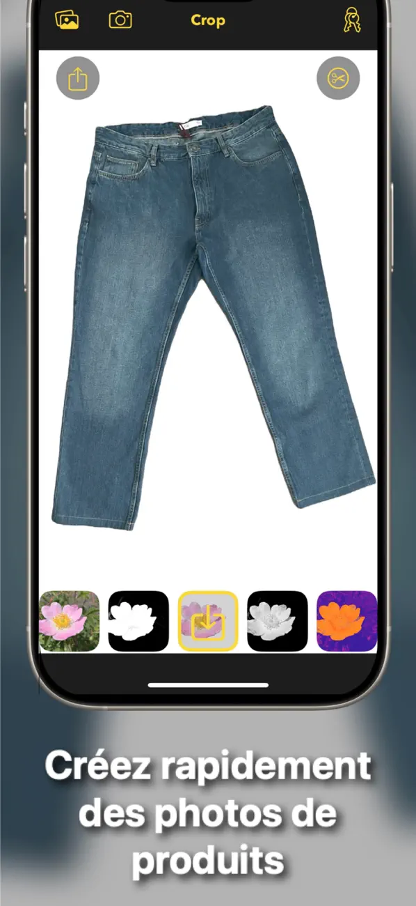 Screenshot #1 pour Clipping Camera: Decoupage
