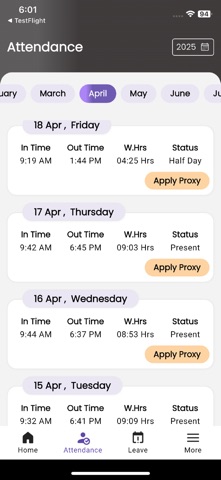 CampusHR Screenshot 3 of 8