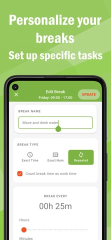 WorkBreak - Break Reminder screenshot