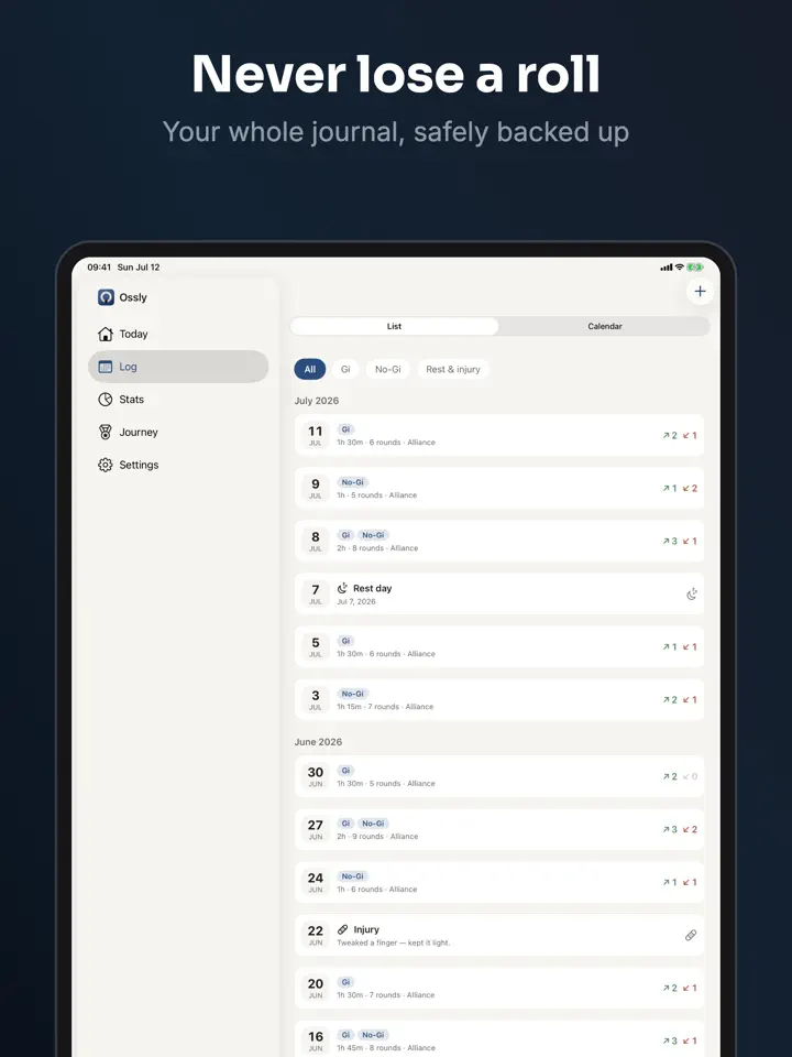 Ossly on iPad: screenshot 7 of 7