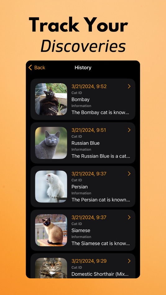 #7. Cat Breed Identifier (iOS) Podle: Arda Sen