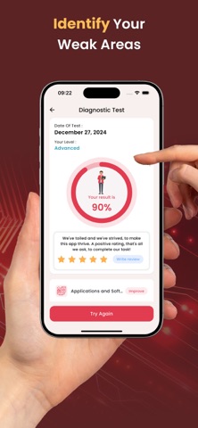 CompTIA Tech+ Practice Test iPhone screenshot