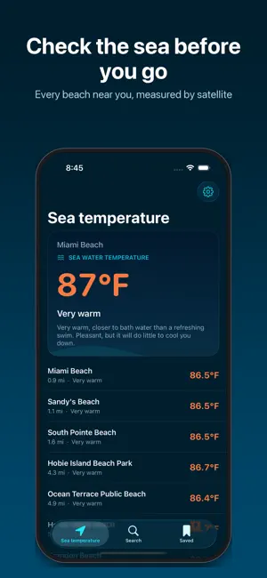 Sea Temperature: Water Temp screenshot 1
