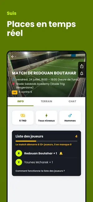 Nkawrou - Soccer in Tunisia screenshot 2