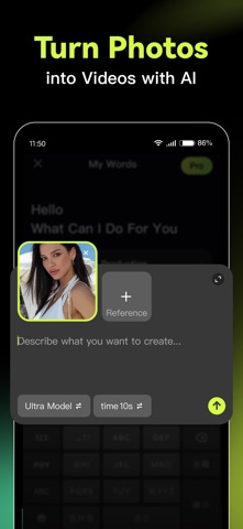 AI Video : Photo & Video Maker iPhone screenshot