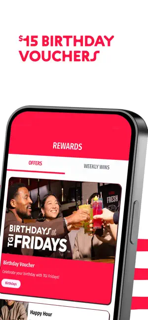 TGI FRIDAYS AU iPhone screenshot 4