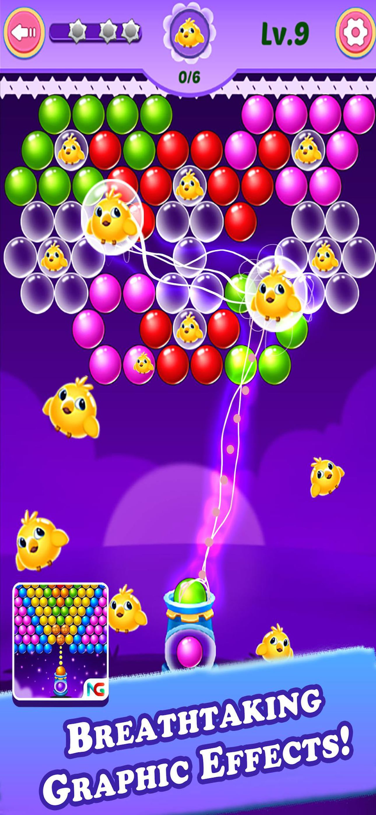 Bubble Shooter: Birds Rescue
