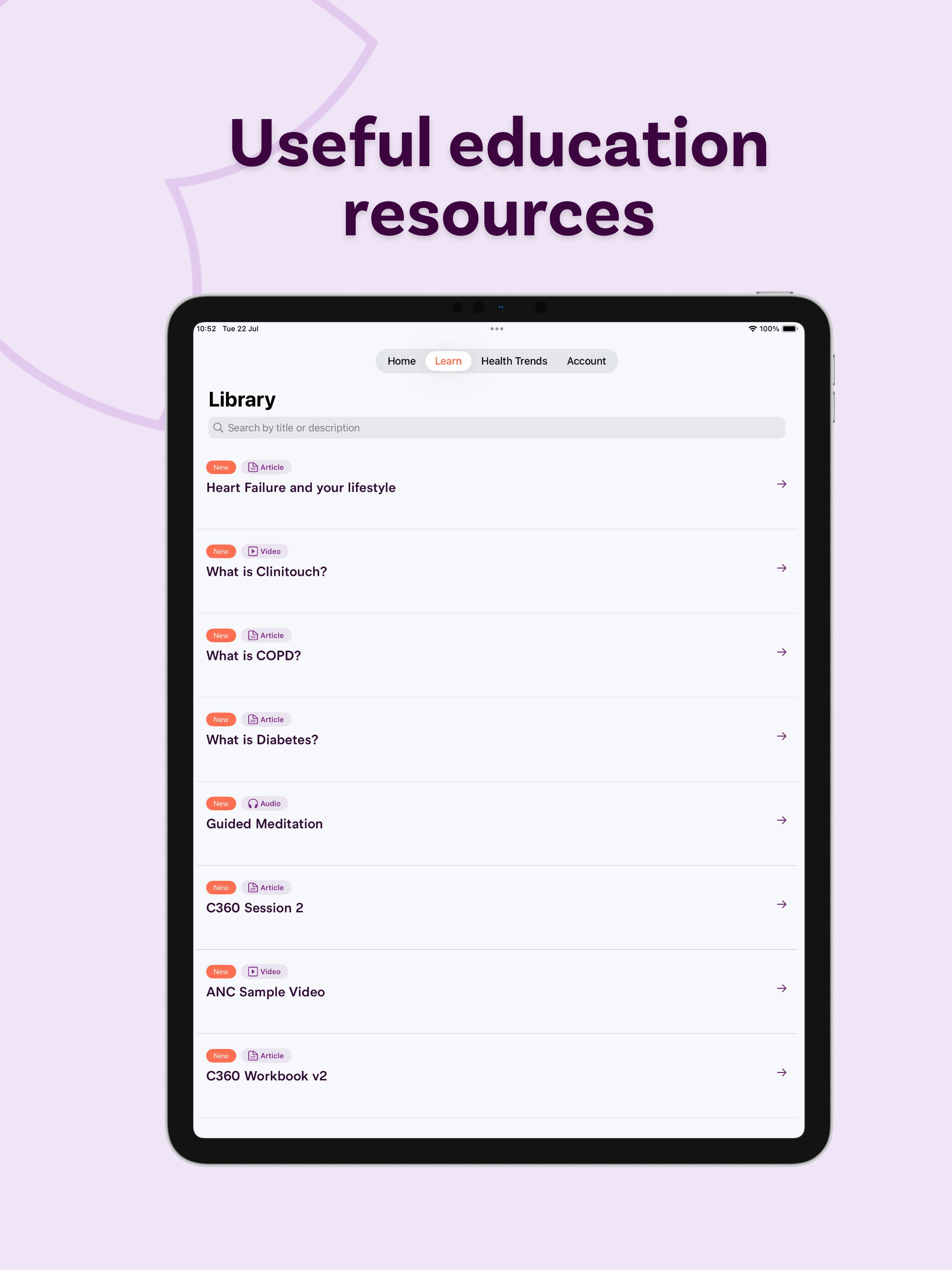 Clinitouch Connect screenshot 12