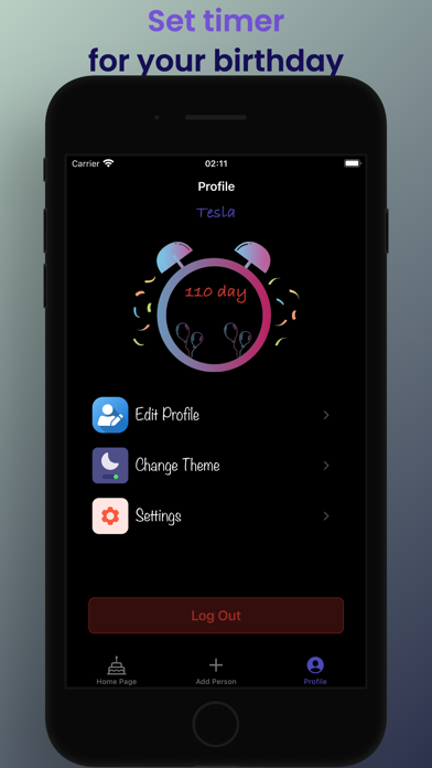 Birthday Bell - Reminder Screenshot