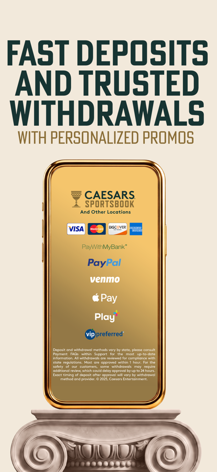 Caesars Sportsbook & Casino 的 App Store 截图 7