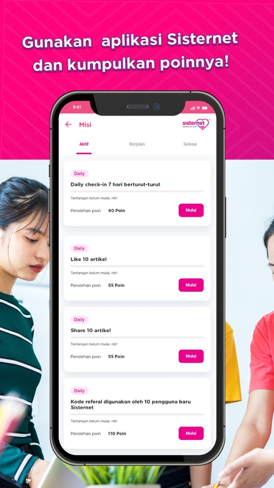 #3. Sisternet (iOS) 由: PT XL Axiata Tbk