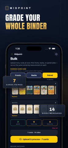 Midpoint: AI Card Grading Scan Screenshot 7 of 8