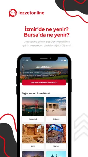 Lezzet Online: Yemek Siparişi screenshot 3
