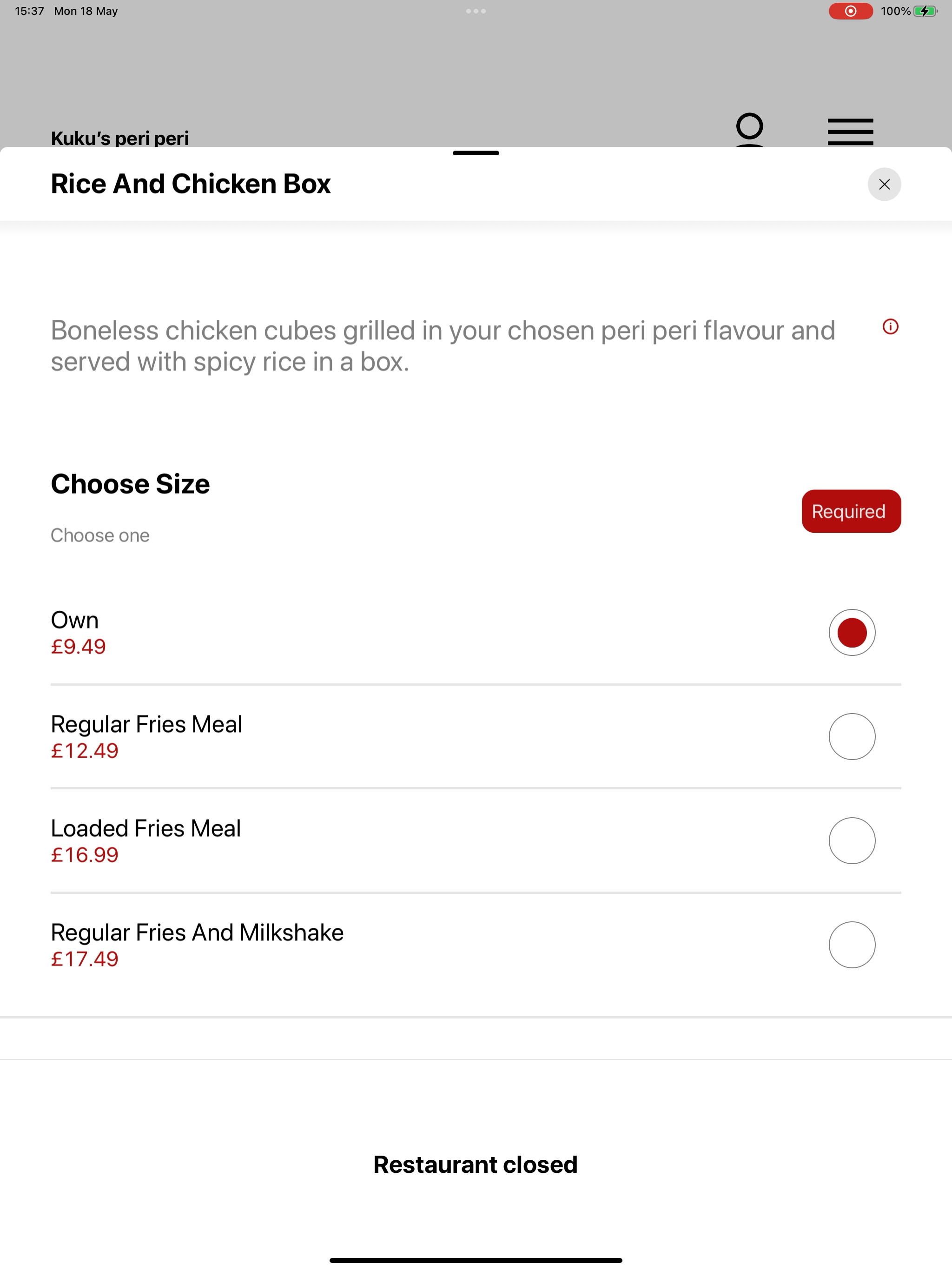Kuku’s peri peri screenshot 7