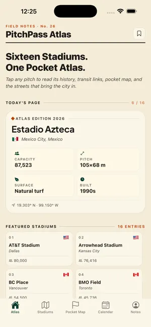 PitchPass Atlas screenshot 1