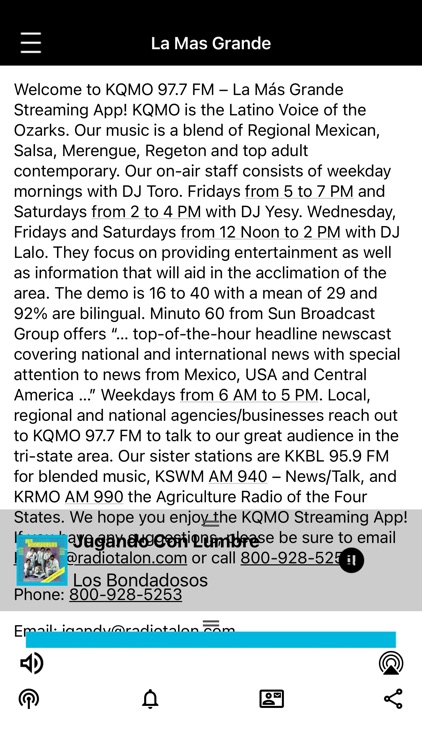 KQMO 97.7 FM - LA MAS GRANDE