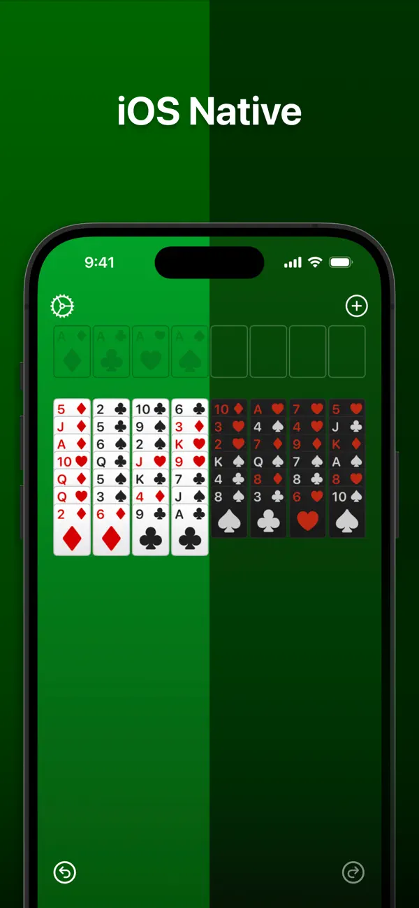 Screenshot #3 pour FreeCellﾠ Solitaire