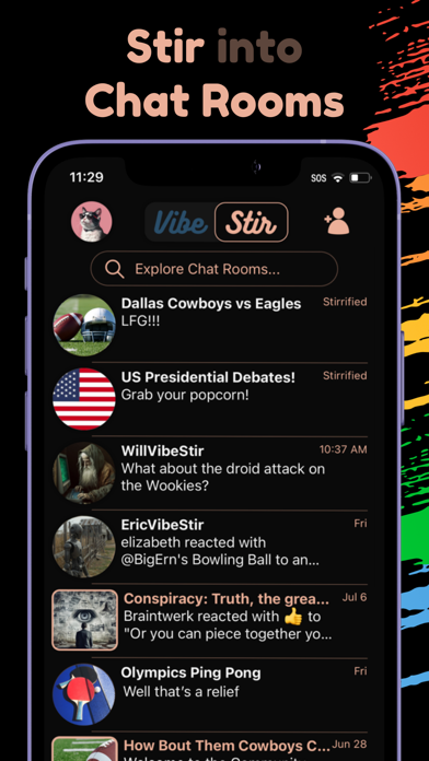 VibeStir Screenshot