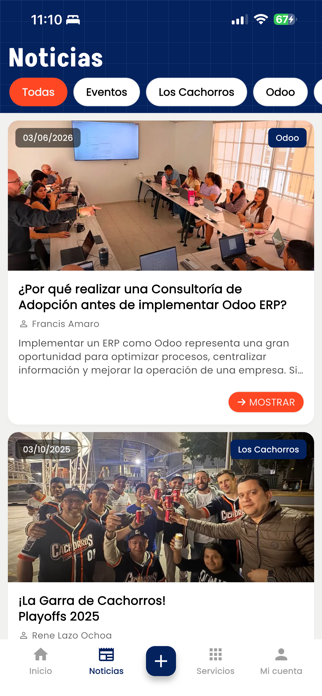 Soltein Intranet Screenshot 2 of 3
