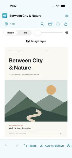 Surf PDF: OCR & Editor screenshot 1