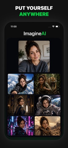 AI Avatar Maker: ImagineAI iPhone screenshot