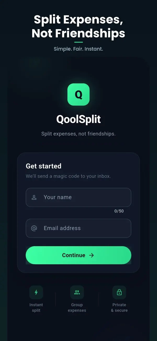 #6. QoolSplit (iOS) Bởi: Sinthujan Rajadurai