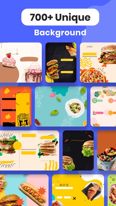 Menu Maker - Design,Templates Screenshot