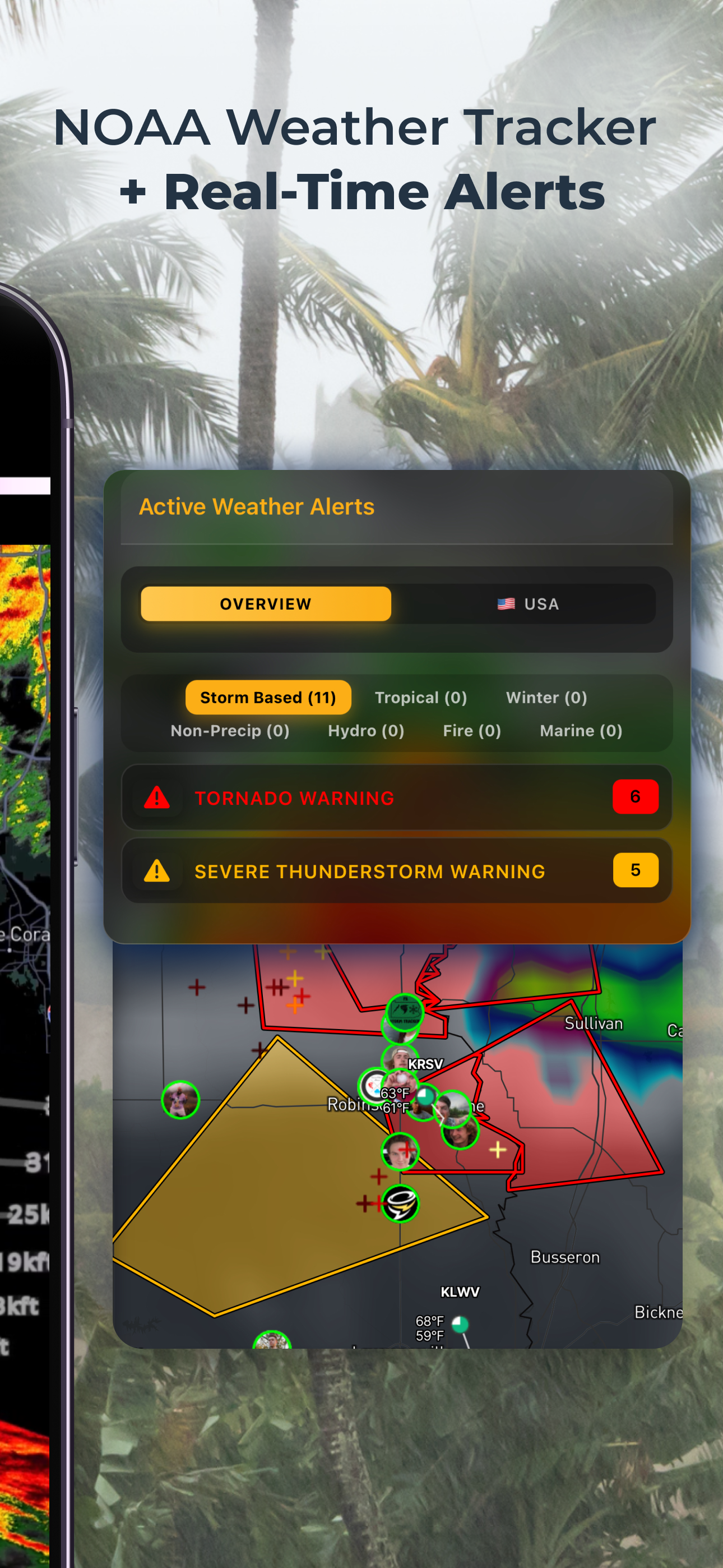 RadarOmega: Doppler Radar App screenshot 3
