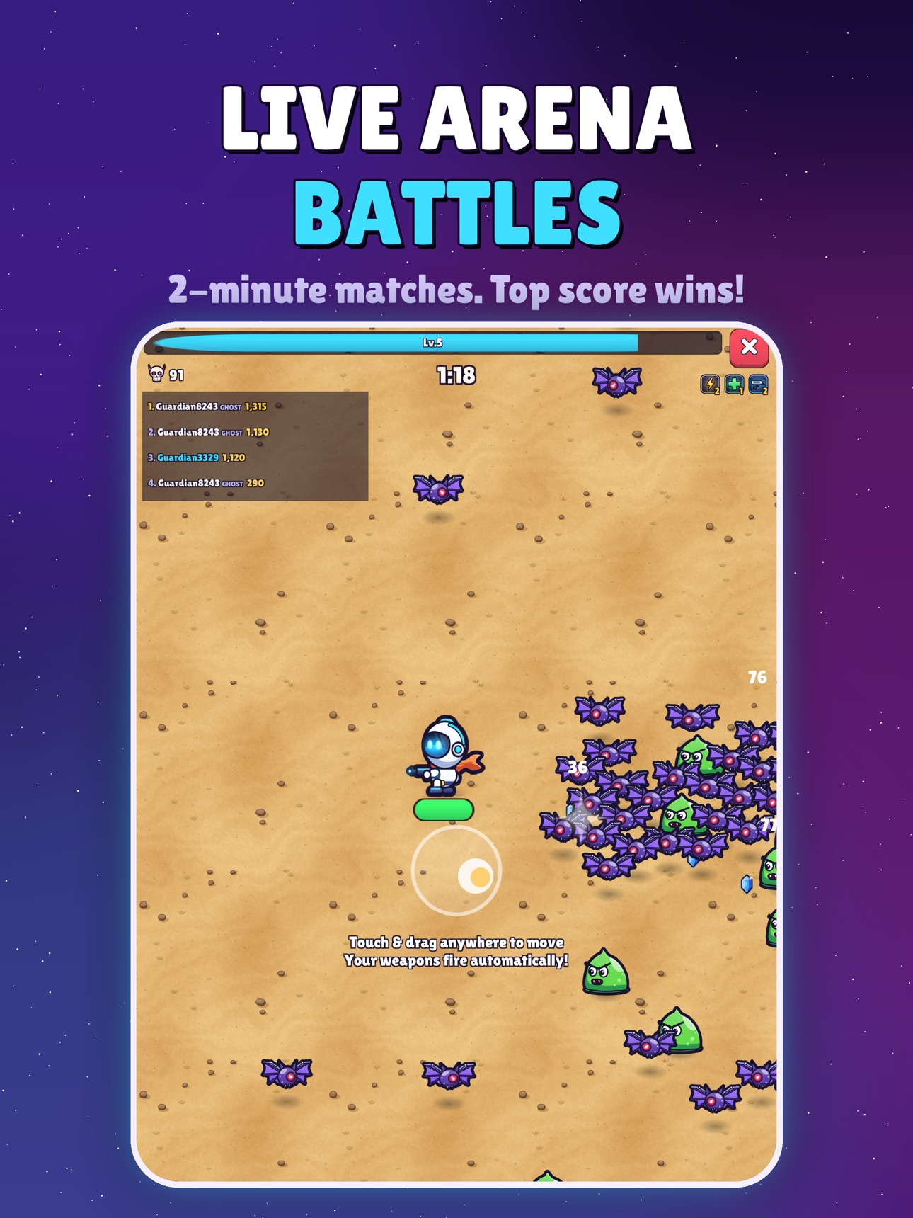 Screenshot 8 of Novaguard: Swarm Survivor