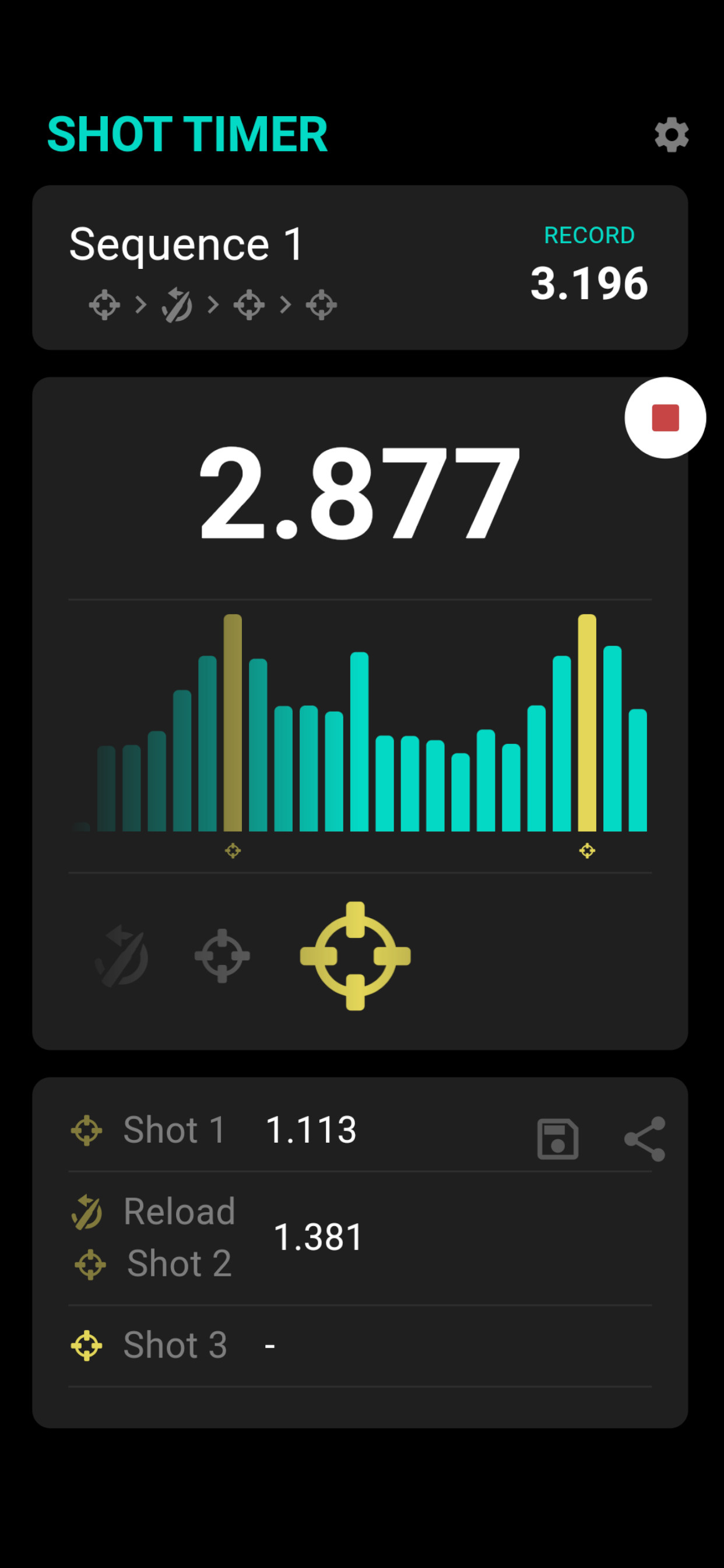 Shot Timer - Measure & Improve