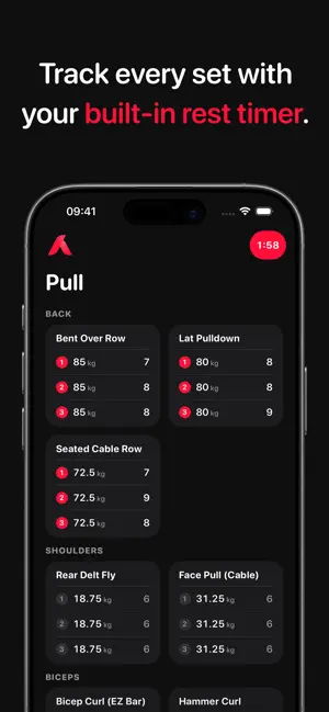 Aveldo: Track Gym Progress screenshot 2