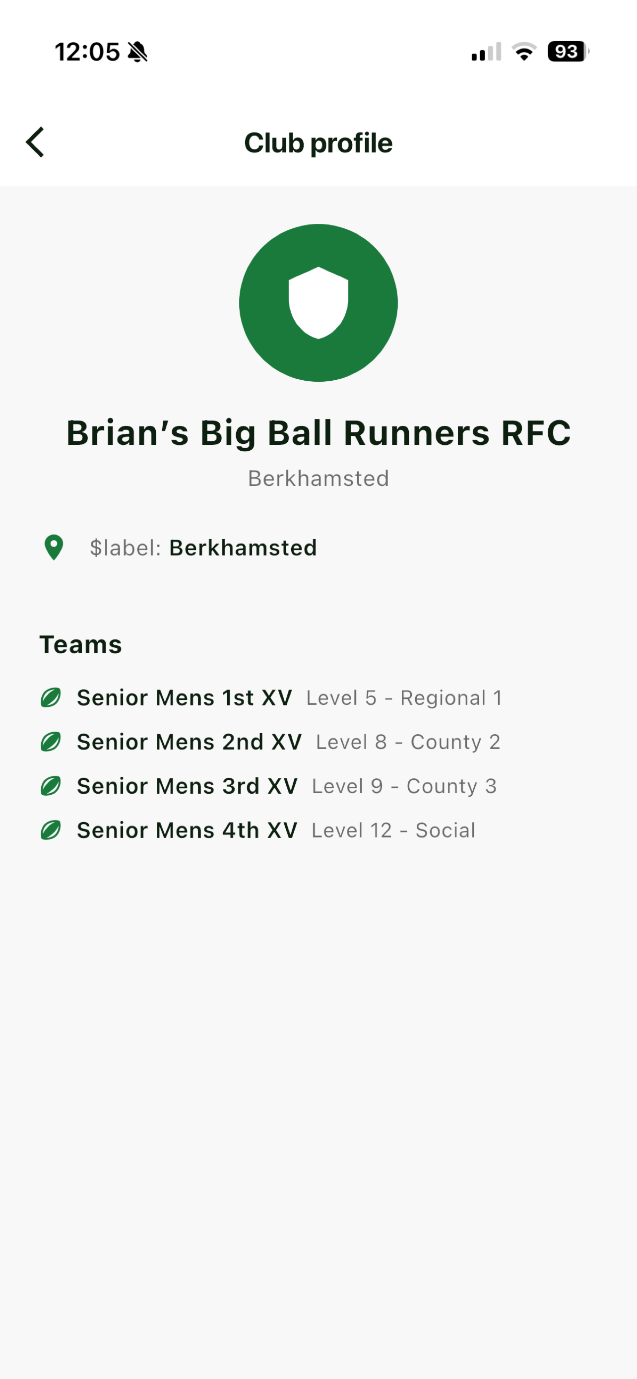 Rugby Matchmaker screenshot 6
