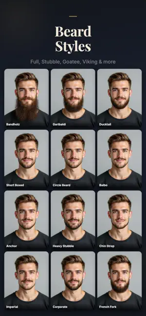 Hair, Beard Try On AI - Beardd screenshot 2