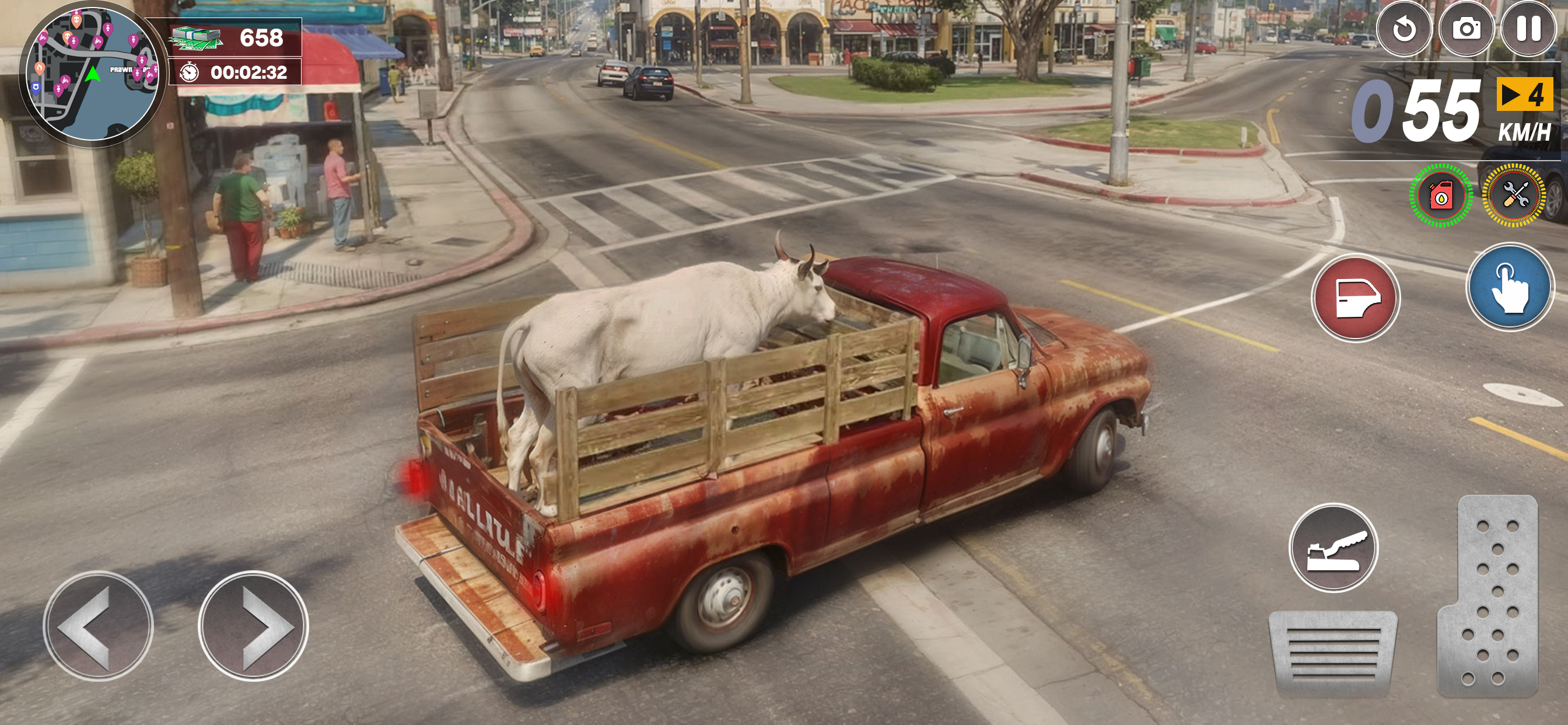 Qurbani Animals Cargo Truck 3D