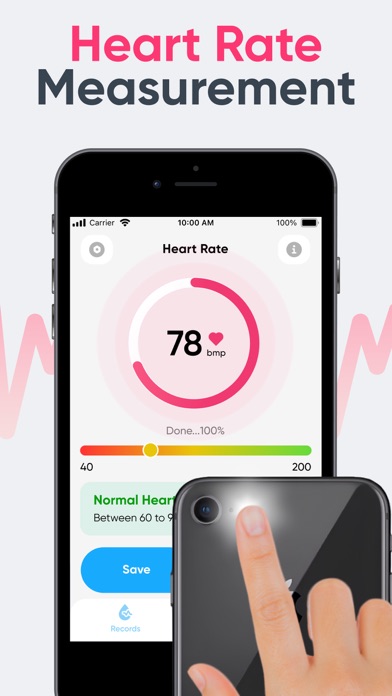 Blood Pressure Tracker Pro App Screenshot