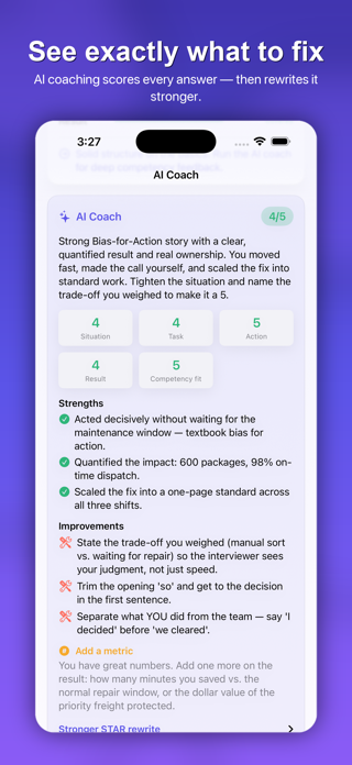 Interview Coach Prep Screenshot 2 of 5