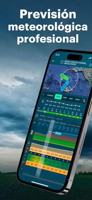 Windy: Pronóstico del tiempo screenshot 2 of 9