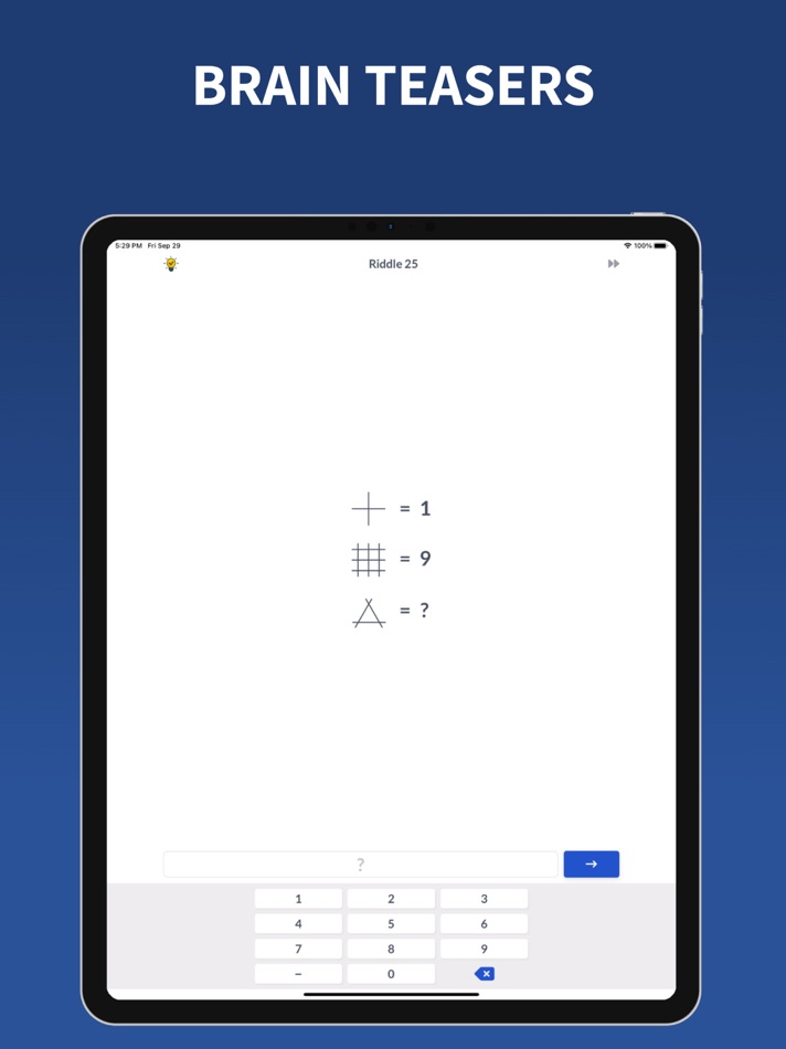 #4. Mental Math Practice & Riddles (iOS) 来自: Yesno Labs