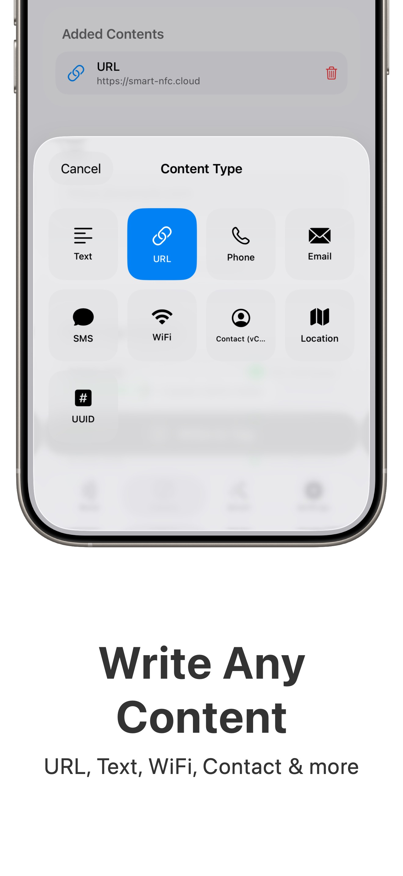 Smart NFC Writer: Read & write screenshot 3