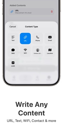 Smart NFC Writer: Read & write iPhone screenshot