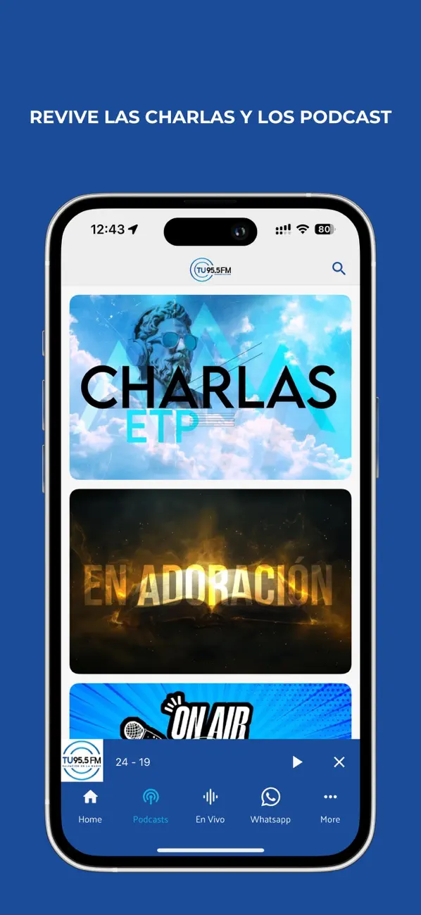 Screenshot #1 pour TU 95.5 FM