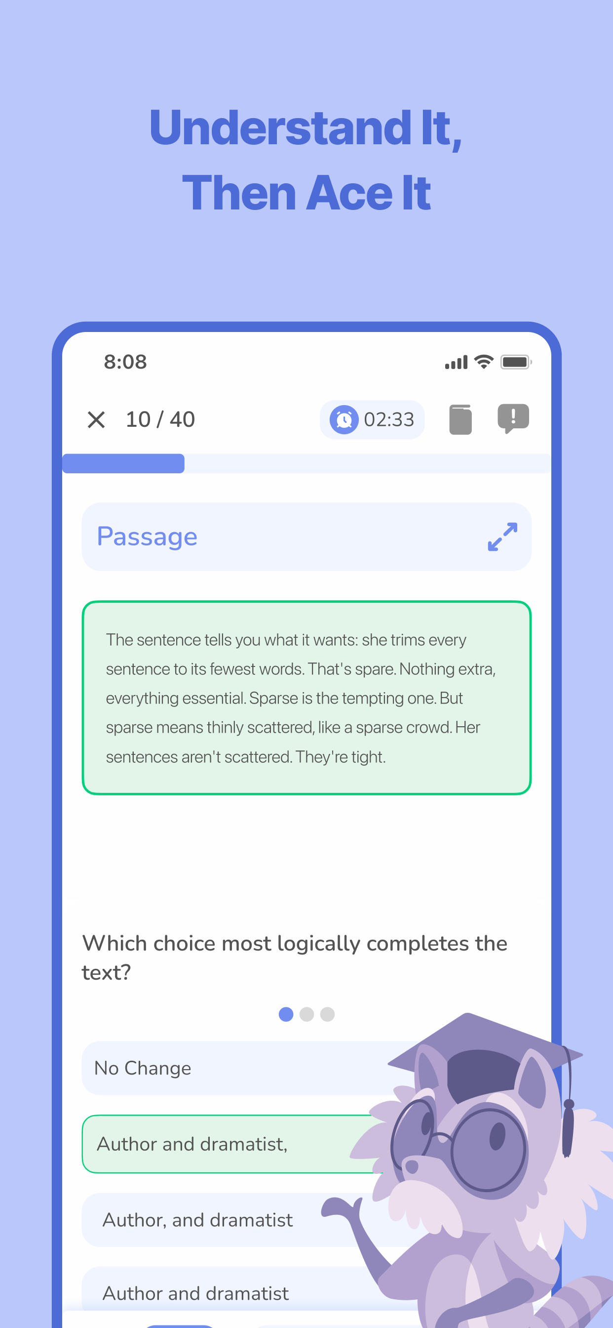 ACT Prep & Practice by EZ Prep screenshot 2
