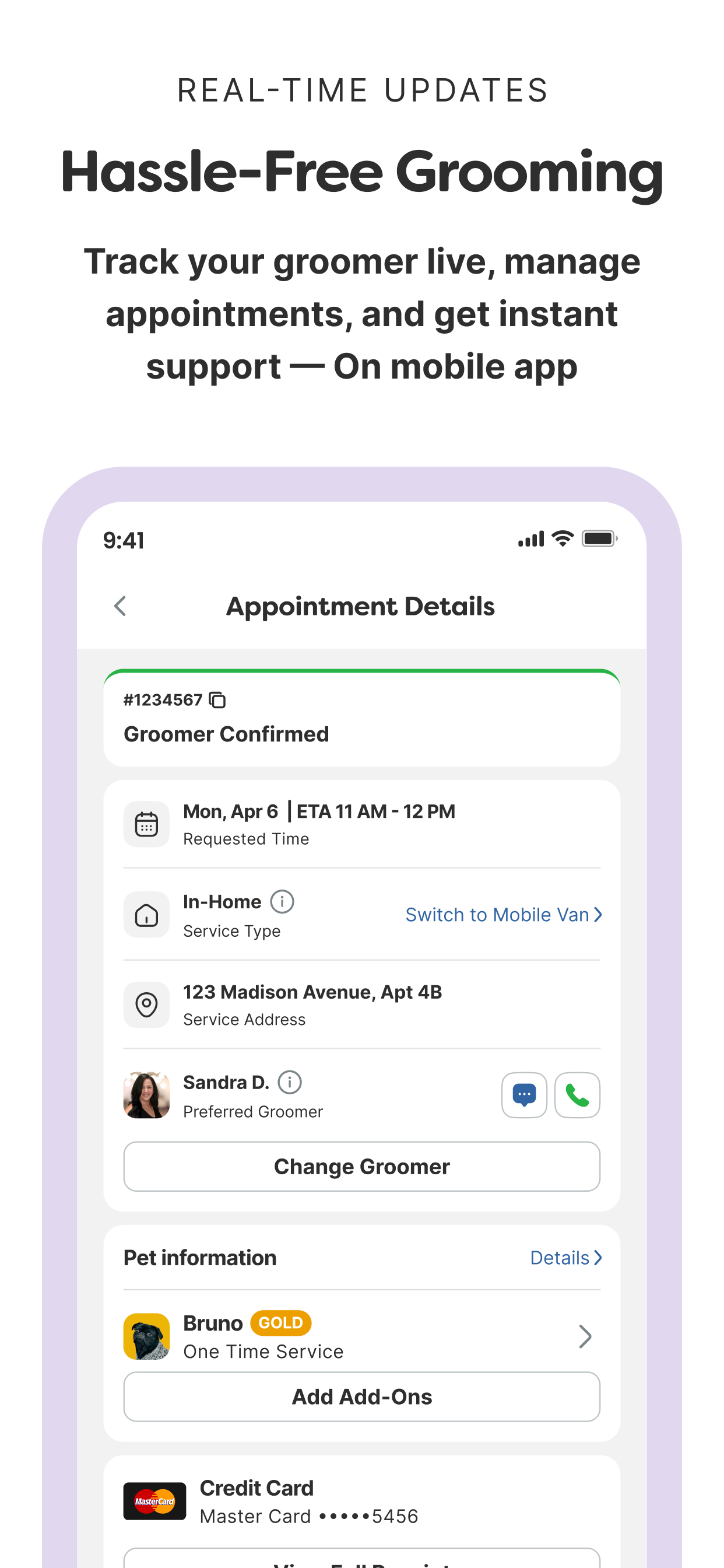 Groomit – On-Demand Grooming screenshot 8